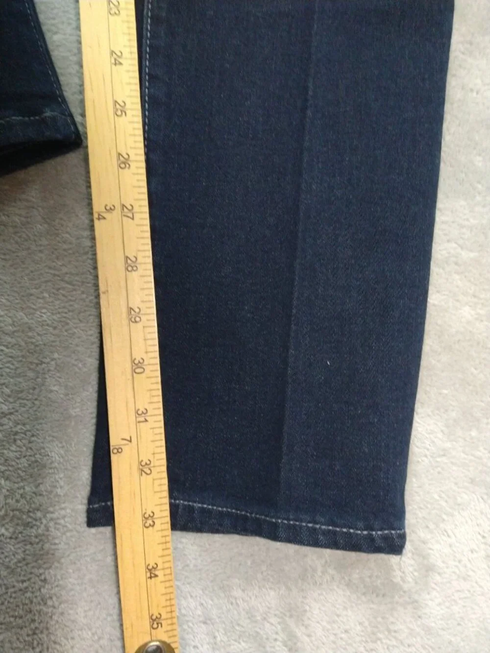 Banana Republic Jeans Mens 32x34 Blue Denim Travel Athletic Fit Stretch Dark